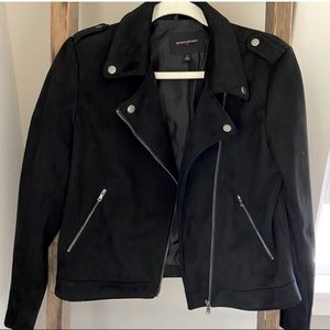Banana Republic Suede Moto Jacket